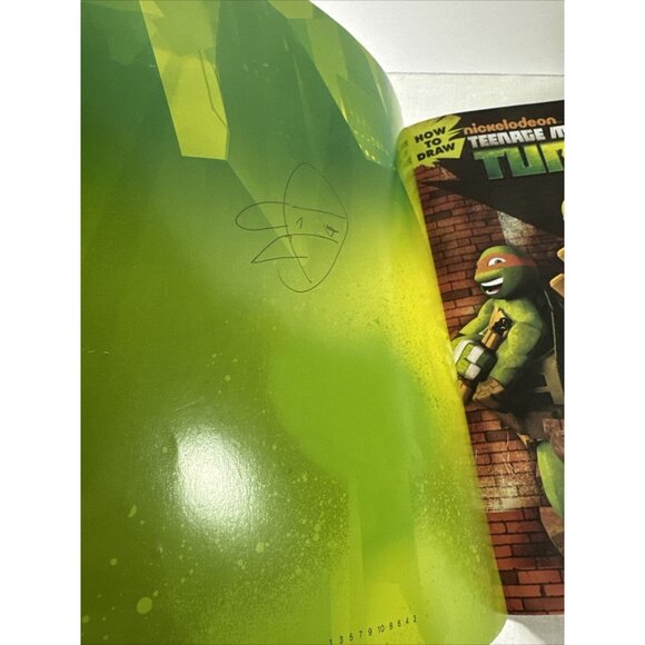 How to Draw Teenage Mutant Ninja Turtles Book Paperback Nickelodeon Viacom TMNT - Picture 7 of 8